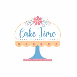 Cake Time And Flower